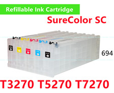5 Empty Refillable Ink Cartridge T694 694 for T3270 T5270 T7270 picture