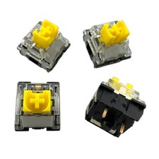 4 Pcs - Razer Blackwidow V3 Linear Yellow Mechanical Keyboard Switch - US Stock picture