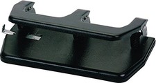 Master MP40 30-Sheet Three-Hole Punch, Padded Handle, 9/32-Inch Holes, Black picture