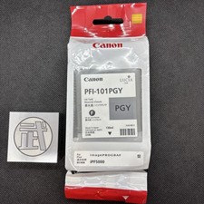 Canon PFI-101 PGY Ink Cartridges Tank Genuine Expired New / Unopened PFI-101PGY picture