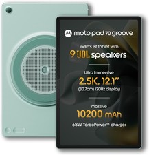 Motorola Moto Pad 70 Groove ( 256GB+8GB RAM  Blue) Wi-Fi Only Gaming Tablet . picture