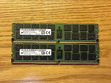32GB (2x16GB) Micron PC4-2133P-R ECC REG Registered Server RAM MTA36ASF2G72PZ picture
