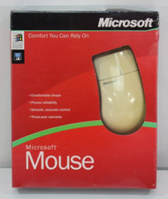 VTG NOS Microsoft Mouse 2.0 Intellipoint 365-00084 HDWR WIN32 Computer New PS/2 picture