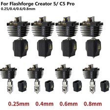 3D Printer For Flashforge Creator 5 C5 Pro Hotend Kit Assembly Nozzle Extruder picture