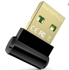 Bluetooth Adapter for Desktop PC, Plug & Play 5.3 USB Mini EDR Dongle Receiver & picture