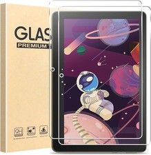 [2 Pack] Ultra Thin Tempered Glass Screen Protector for 10.1 inch Tablet 9H HD picture