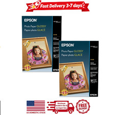 2 pack Epson Photo Paper Glossy Super B Size 13x19 20 sheets S041143 picture