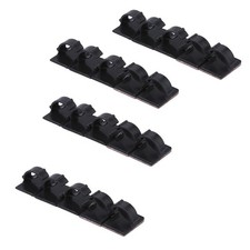 20 Pack Self-Adhesive Wire Tie Cable Clamp Clip Holder For Car Dash Camera A picture