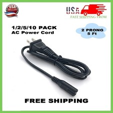 AC Power Cord 2 Prong Power cord For Xbox Series X/ S, Sony PS5 / PS4 Slim LOT picture