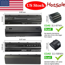 6/9Cells Battery for HP Pavilion 593553-001 MU06 MU09 G4 G6 G7 G62 CQ42 CQ56 picture