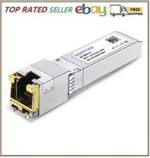 QSFPTEK 10G SFP+ RJ45 Module, 10Gbe giga Mini-GBIC SFP to rj45 Copper Transce... picture