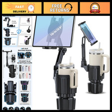 2-in-1 Cup Holder Tablet Mount, Adjustable 15