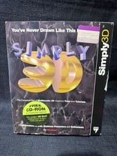 Simply 3D Software  for Windows 95 multimedia disc renderize computer cd EUC picture
