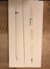 Apple Pencil 1st Generation OEM Tip + Lightning Adapter NEW + OEM Box NO PENCIL picture