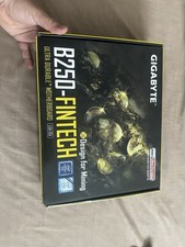 GIGABYTE GA-B250FINTECH ATX MOTHERBOARD LGA1151(for Parts Ram Slot Not Working ) picture