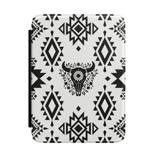 Boho Aztec Bull Skull Kindle Case | Southwestern Tribal Pattern | Cute Cover picture