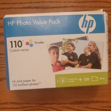 NEW HP Vivera Photo Value Pack 110 Tri-Color Ink Cartridge picture