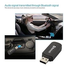 USB Bluetooth Music Stereo Wireless Audio Receiver Adapter 3.5mm picture