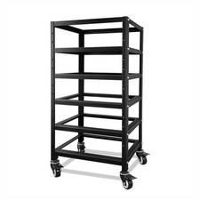 3U Server Rack Battery Rack, 5-Layer Rack for 48V 100Ah Lithium Batteries, St... picture