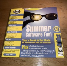 Mac Addict CD ROM Summer Software Fun July 2001 Software, Shareware, Demos picture