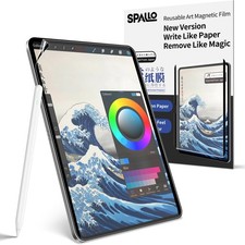 Magnetic Paper Screen Protector for iPad 10.2 inch, Matte Finish Anti-Glare Film picture