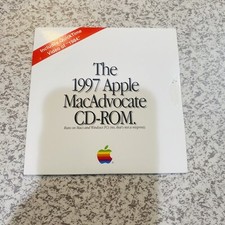 1997 APPLE MACADVOCATE CD-ROM New Sealed NOS Mac PC Vtg Software picture
