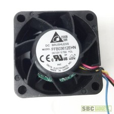 High Speed Cooling Fan Delta Electronics DC Brushless FFB03612EHN 12V 0.75A picture