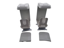 Lot of 2 Humanscale CPU200W CPU Holders- Silver/White picture