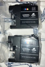 IKONG Ink Cartridge For Brother Printer LC203XL (Black) - Two (2) - Sealed picture