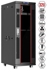 Sysracks 32U Server Rack Cabinet 32