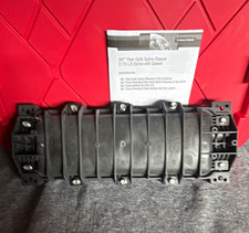 3M 2178-S Optical Fiber Splice Closure 2178-L/S Series w/ Gasket Black picture