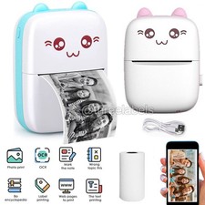 Portable Mini Thermal Printer Pocket Photo Printer Wireless Inkless Printing USA picture