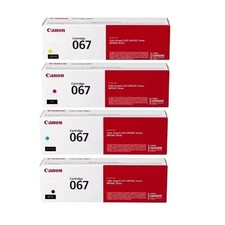 Canon 067 Toner Cartridge Set – CMYK (Black, Cyan, Magenta, Yellow) picture