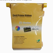 PARTSHE Silver Card Printer Ribbon for Zebra ZXP3/Z3 Series, MPN 800033-807 picture