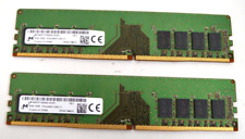 Micron DDR4 16GB (2x8GB) 1RX8 PC4-2400T-UA2-11 MTA8ATF1G64AZ-2G3E1 RAM Memory picture