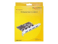 Delock PCI Express Card > 4 x USB3.0 USB Memory Controller 89297 picture