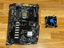 ASRock H110 Pro BTC+ ATX LGA1151 Motherboard + Intel Core i3-7100 3.90GHz w/ Fan picture