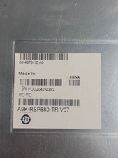 Cisco A9K-RSP880-TR V07 ASR 9000 Route Switch Processor 880 Packet Transport picture