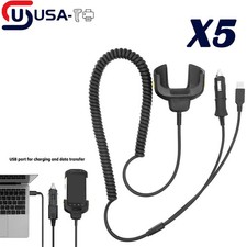 5PCS Car Vehicle USB Charger Cable for Zebra TC70 TC72 75 TC77 CHG-TC7X-CLA1-01 picture