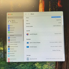 Broken 2020 Apple MacBook Air 13.3