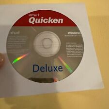 Intuit Quicken Deluxe Edition 2015  Windows Financial Software CD Vista + picture