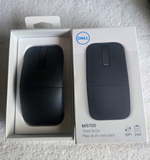 Dell MS700 Twist & Go Wireless Optical Mouse, Adjustable DPI, 2-Button, Black picture
