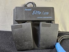 KINESIS FP20A SAVANT ELITE HEAVY DUTY PROGRAMMABLE USB DUAL FOOT PEDAL picture