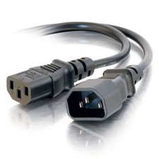 C2G Legrand C14 to C13 18 AWG Power Extension Cord 3ft picture