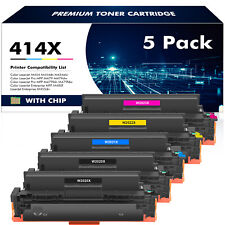 Toner WITH CHIP Compatible with HP W2020A 414A 414X Laserjet M454dw M479fdw Lot picture