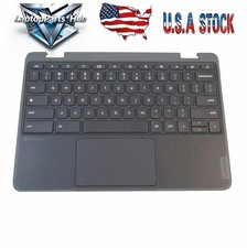 New For Lenovo 100e Chromebook Gen 4 Palmrest w/Keyboard&Touchpad 5M11H62892 USK picture