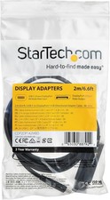 StarTech CDP2DP142MBD USB-C to DisplayPort Cable 6.6ft/2M 8K 60Hz Bidirectional picture