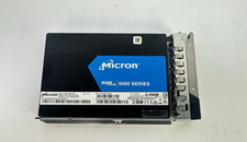 Micron 9300 Max 6.4TB PCIe NVME U.2 2.5 SFF SSD No Tray 97% MTFDHAL6T4TDR picture