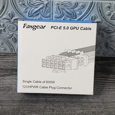 Fasgear PCI-e 5.0 GPU Power Cable. 12+4p To Pcl-E 6+2p×3 Cable. 70Cm FG-A466 picture