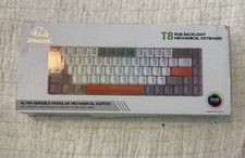 ZIYOU LANG RK-T8 Wired 68 Key RGB Mechanical Gaming Keyboard picture